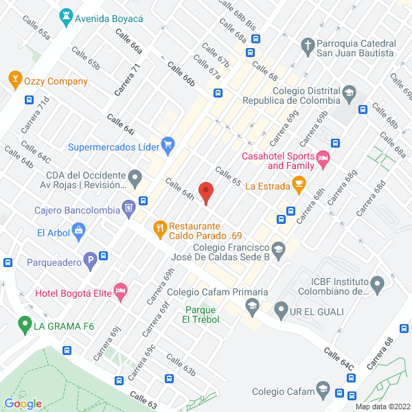 Mapa de Aires Térmicos Mantenimiento E Ingeniería S.A.S.
