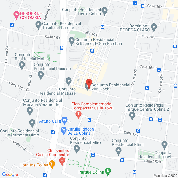 Mapa de Publicar Editores Ltda.
