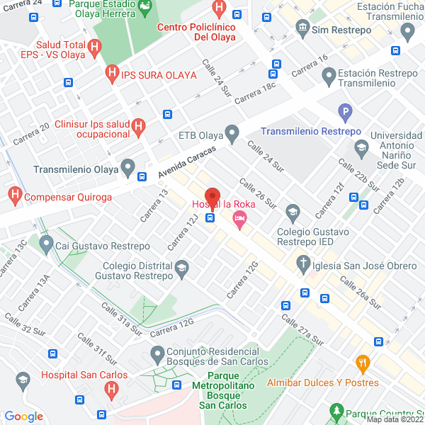 Mapa de Centro De Capacitación Tomas Alba Edison