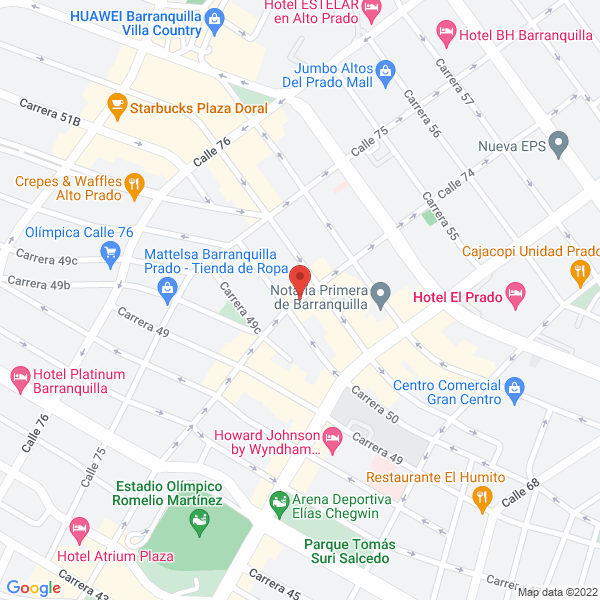 Map of Ofiprint S.A.S.