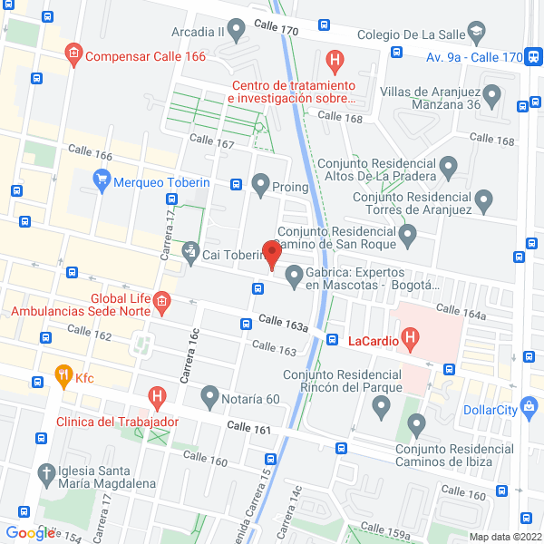 Mapa de Quality And Safety Consulting S.A.S.