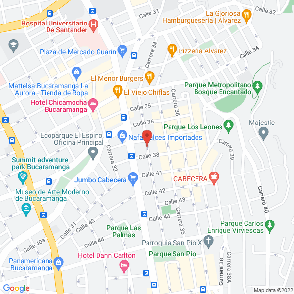 Map of Rejuvenecer Estética Spa Evita De Nuñez Y Nina Nuñez
