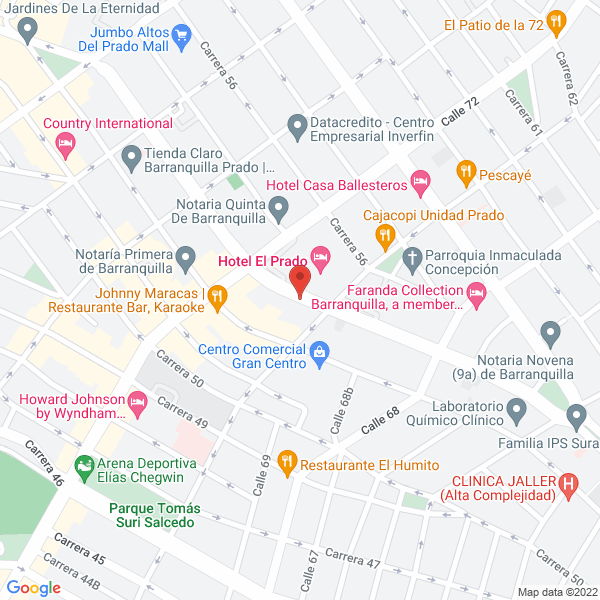Map of Steak House Chez Ernest