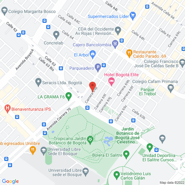 Mapa de Hogar Gerontológico Hermanos Gil 2
