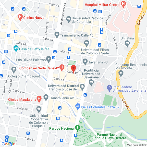 Mapa de Almacen De Elementos Medicos Ltda