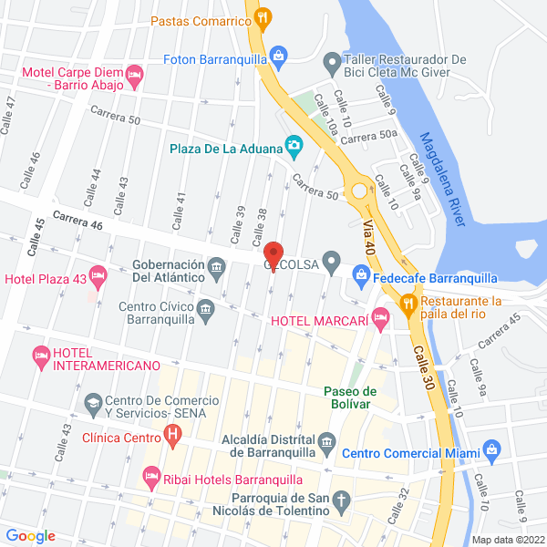 Map of Melinco S.A.S.