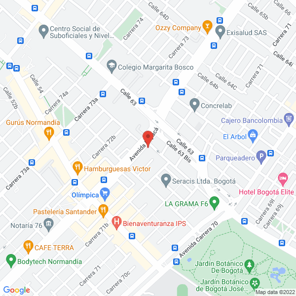 Mapa de Control De Plagas Capital District