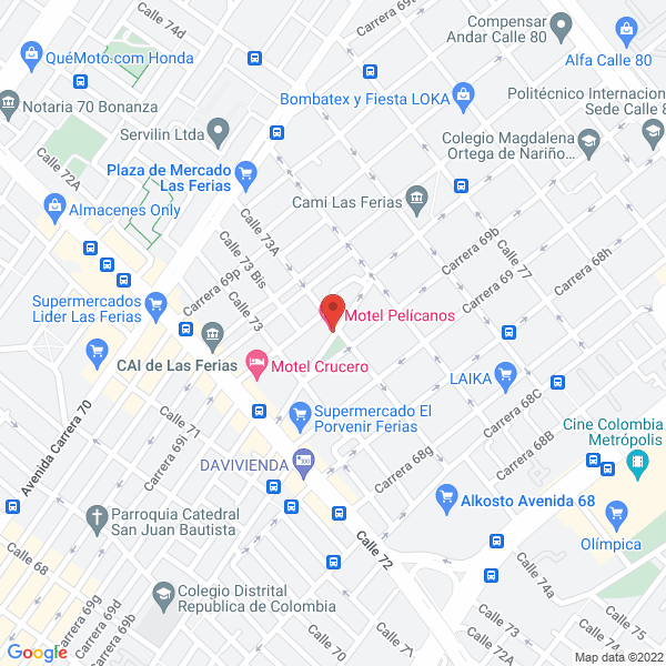 Mapa de Vanssoil S.A.S