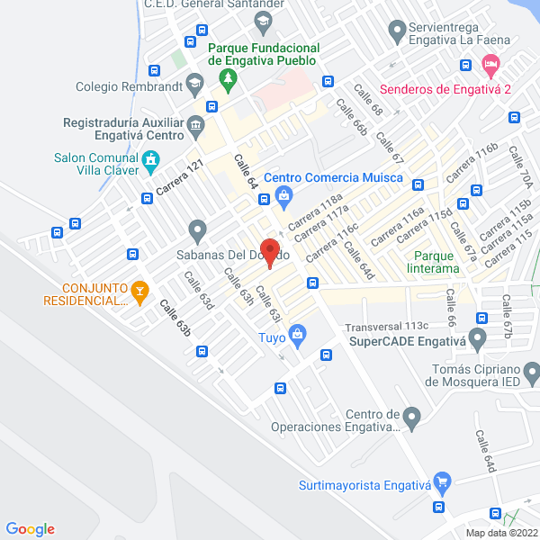 Mapa de Ingemerc Ltda.