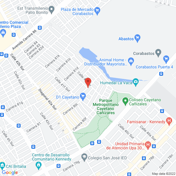 Mapa de Cerfibras S.A.S.