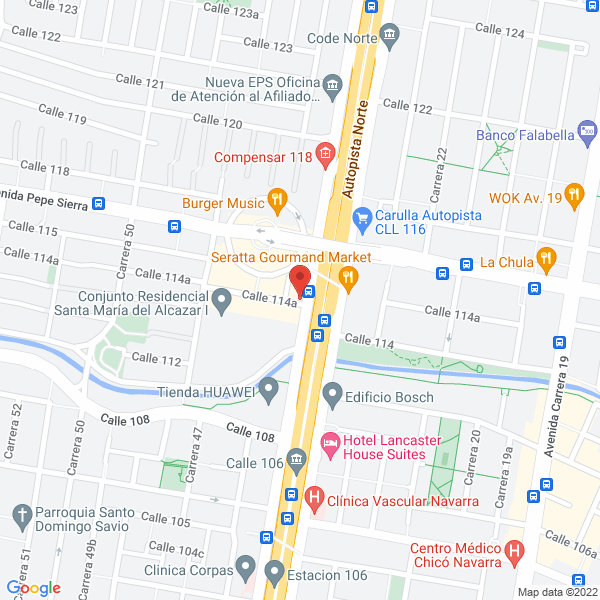 Mapa de Supertec S.A.S.