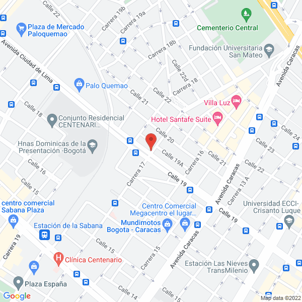 Mapa de Centro De Soldaduras Especiales