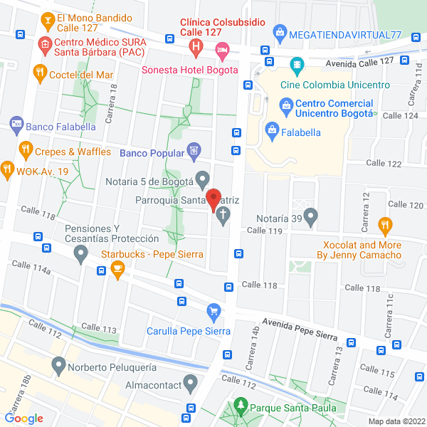 Mapa de Gestión Inmobiliaria Hk S.A.S.