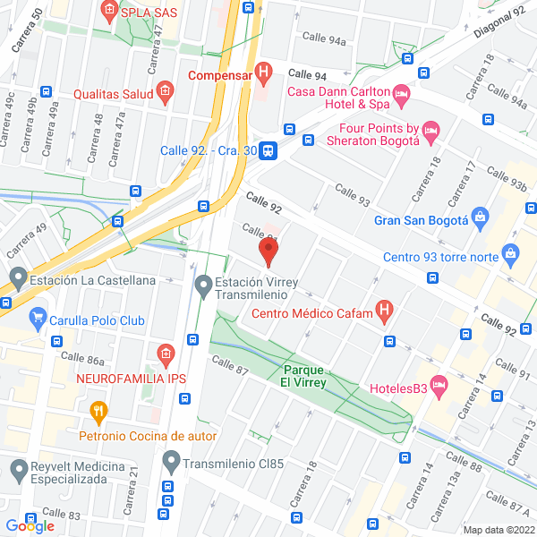 Mapa de Dr. Hugo Lopéz Ramos