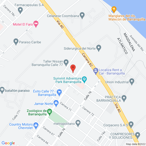 Map of Finotex S.A.