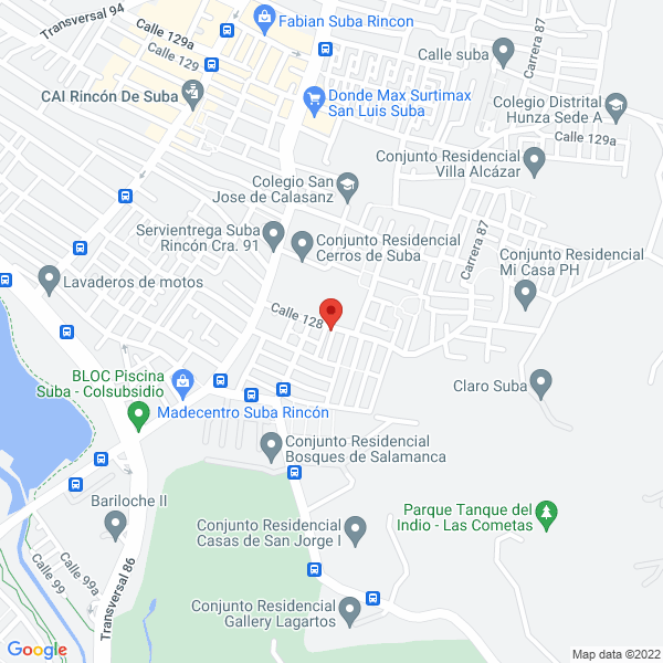 Mapa de Almacén Maderplast