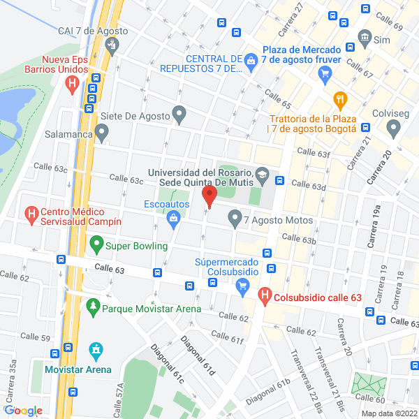 Mapa de Textimedias Colombia Sas