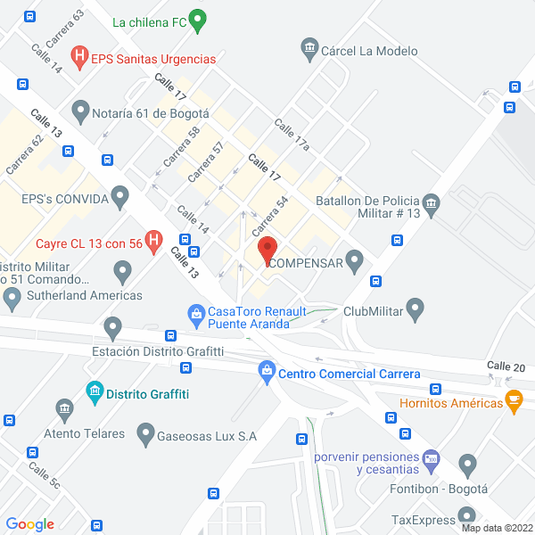 Mapa de Inversiones Jay Morris I.J.M S.A.S.