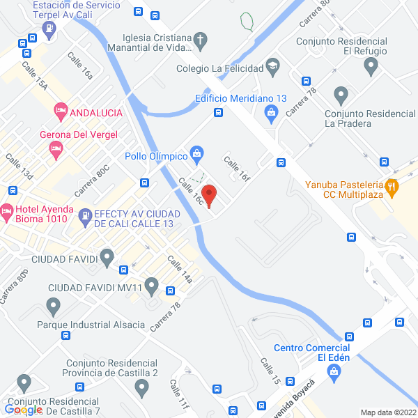 Mapa de Avícola Miluc S.A.S.