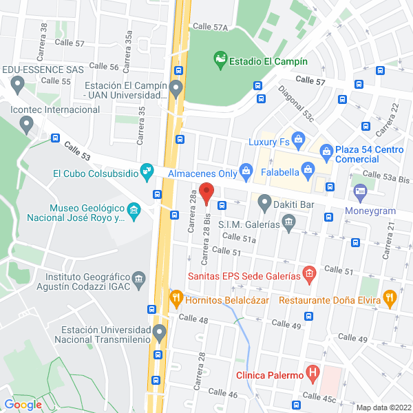 Mapa de Productos Para Laboratorio Dicorlab