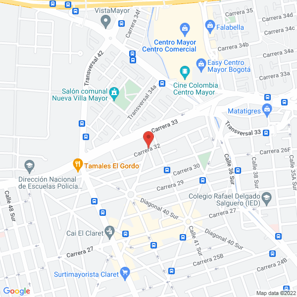 Mapa de Montajes Ingemet S.A.S.