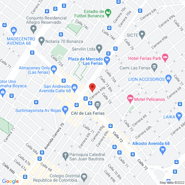 Mapa de Acrílicos Arte A.G