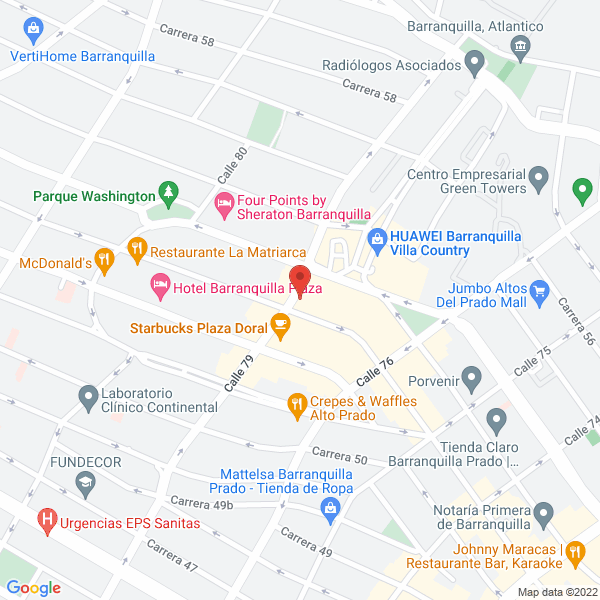 Map of La Casa De Las Alfombras