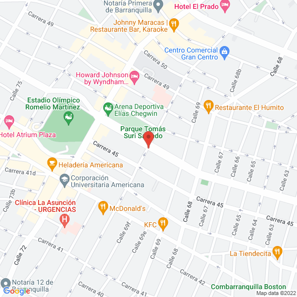 Map of Alfredo De Castro P. & Cía S.A.S.