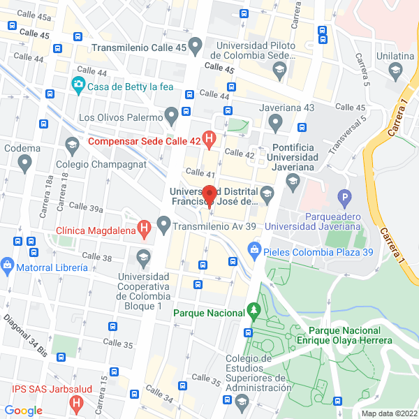 Mapa de Rafael Angel H. & CIA. S.A.S.