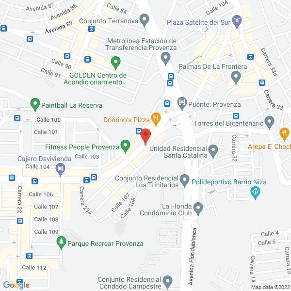 Map of Laboratorio Clínico Divino Salvador