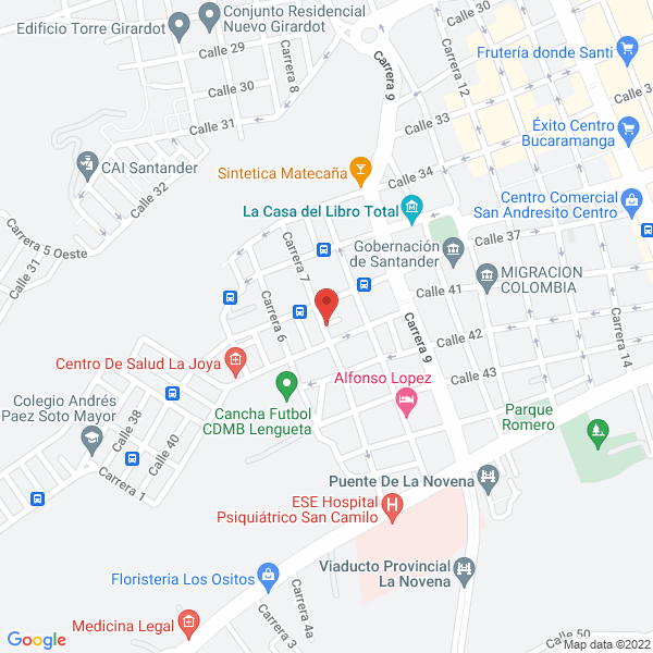 Map of Laboratorio Dental Lagos 2