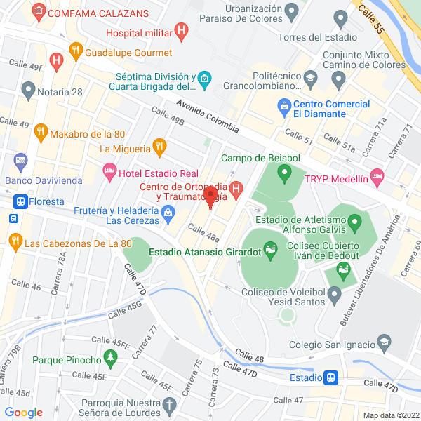 Map of El Punto Del Aseo S.A.S