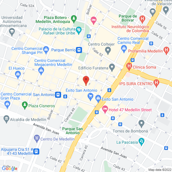 Map of Trofeos Llaverplas