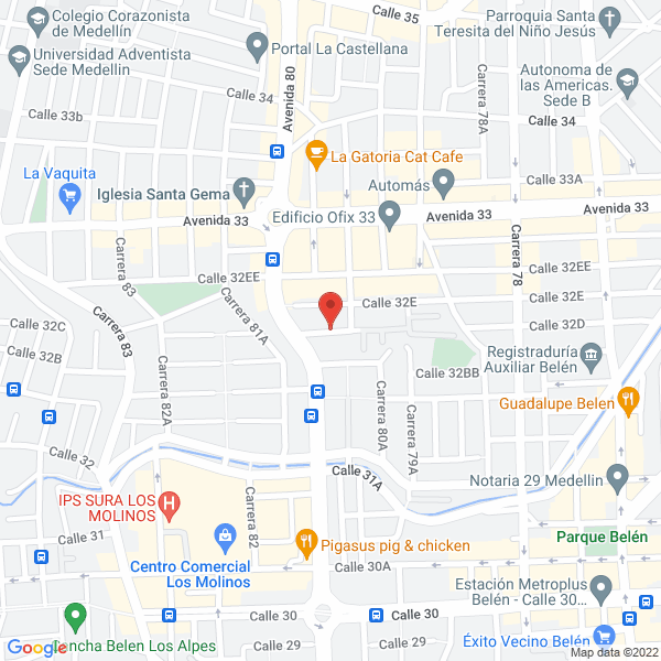 Map of Textecno S.A.S