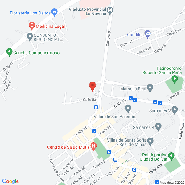 Map of Tecnología Y Gas