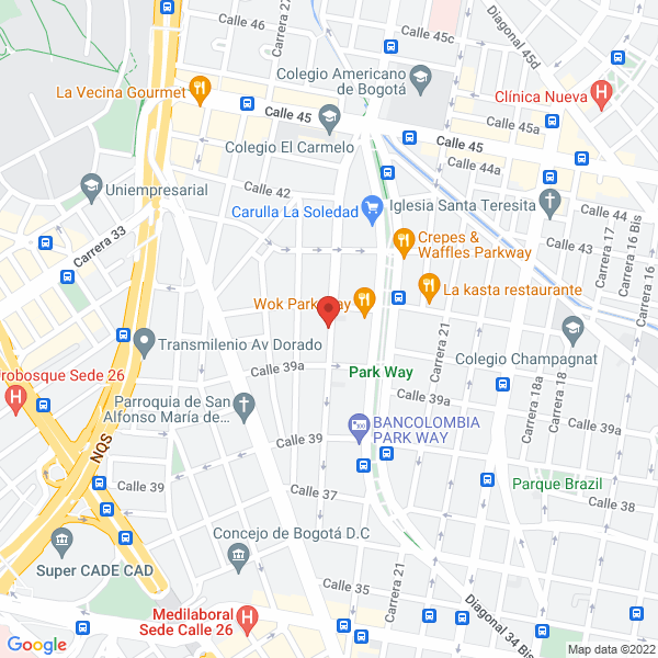 Mapa de Abuelitos Nuevo Amanecer