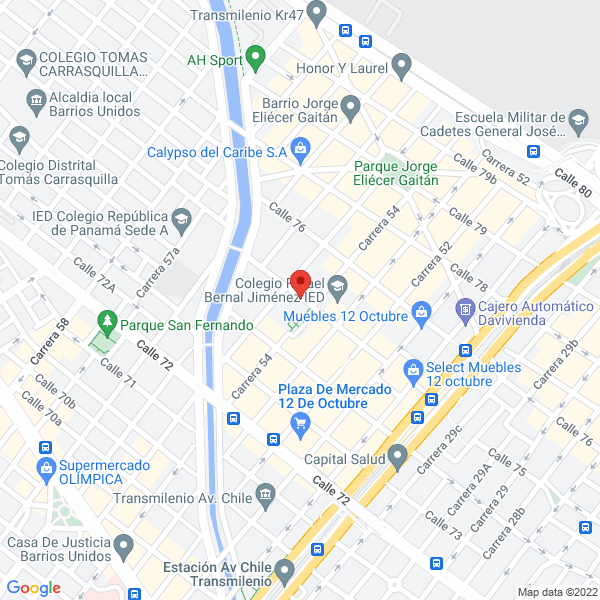 Mapa de Proyectos Especiales J.I. Pineda S.A.S.