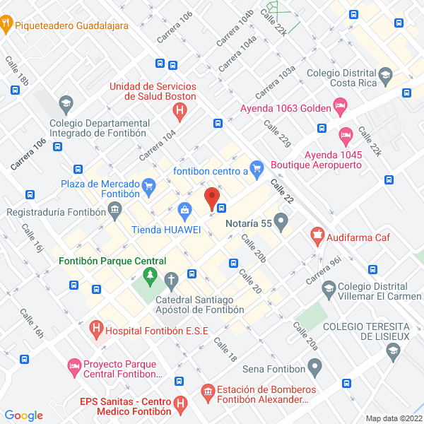 Mapa de Artdeco Muebles