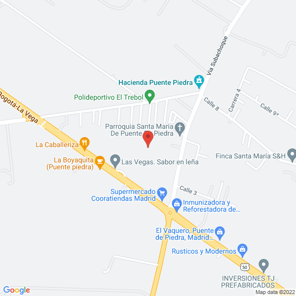 Mapa de Alfamaderas S.A.S.