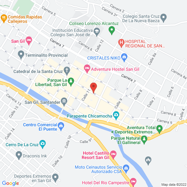 Map of Abogada Elizabeth Margarita García Lascano