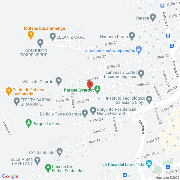 Map of Inoxoriente S.A.S.