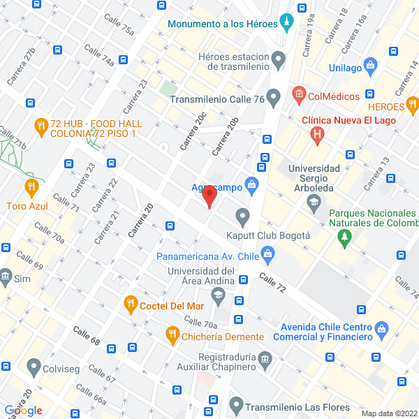Mapa de Macro-Química Ltda.