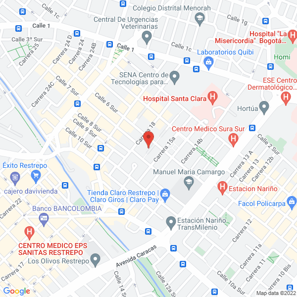 Mapa de Multiplasticos Industriales Sas