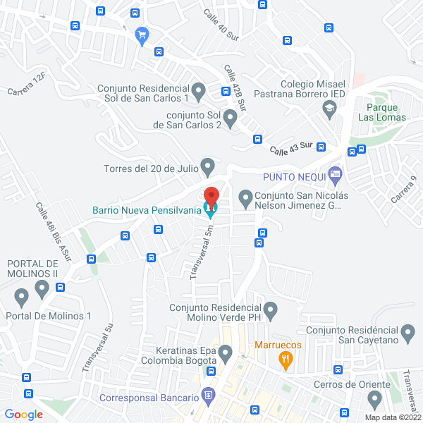 Mapa de Suarez Soluciones - Quiero Clientes