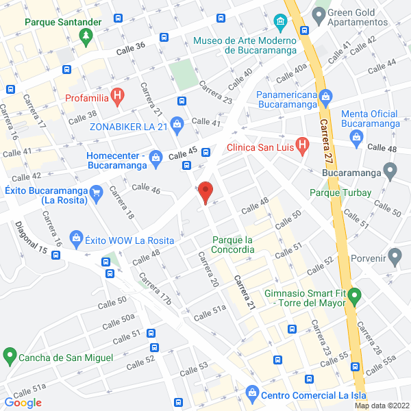 Map of Plomería Rodolfo