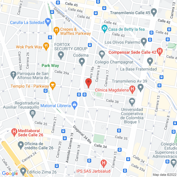 Mapa de Domesticas Del Norte - Quiero Clientes
