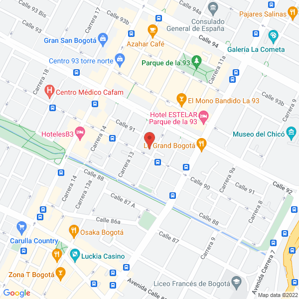 Mapa de Legge Consultores S.A.S.