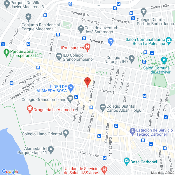Mapa de Fundación Liborio Mejía - Quiero Clientes