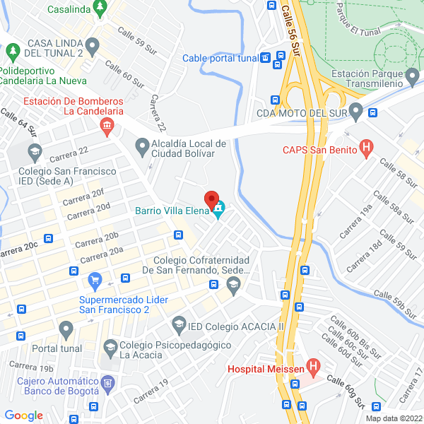 Map of Auto Vidrios Internacional
