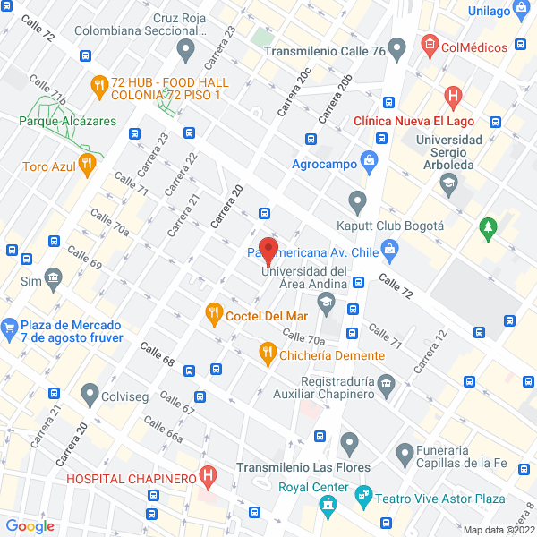 Mapa de Clínica Cuabal S.A.S